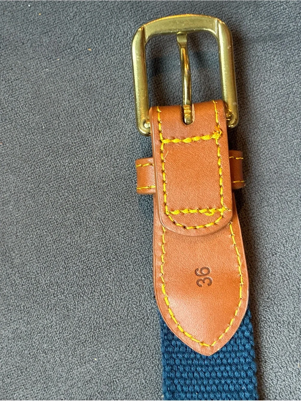 Simply Southern dog design Pink and Navy Woven Belt Sz 36